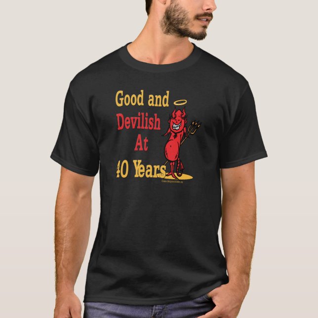 Camiseta 40.o Regalos de cumpleaños (Anverso)