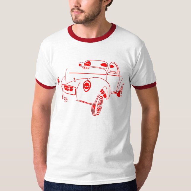 Camiseta 40 Willys Gasser (Anverso)