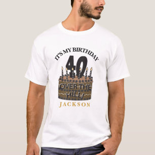 Camiseta 40 y sobre el fiesta de la colina - 40.o