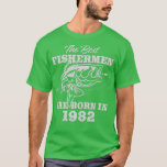 Camiseta 40 Year Old Fisherman_ Fishing 1982 40th Birthday<br><div class="desc">40 Year Old Fisherman_ Fishing 1982 40th Birthday  .</div>