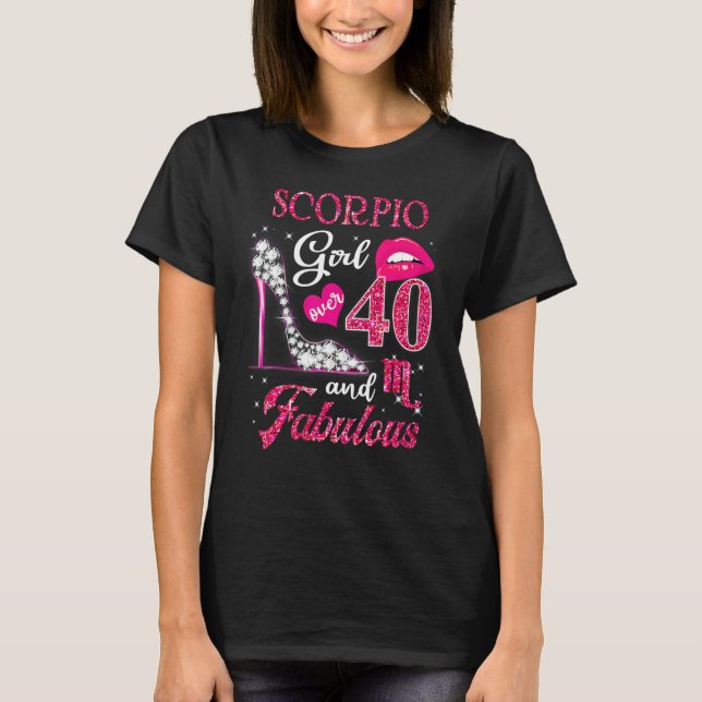 Camiseta 40 Years Old  40 & Fabulous Since 1982 40th Birthd (Anverso)