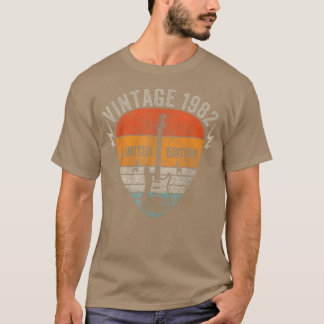 Camiseta 40 Years Old Vintage 1982 Limited Edition 40th Bir