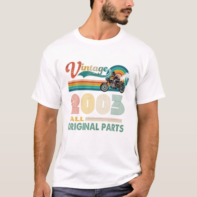 Camiseta 40th Birthday Gifts Vintage (Anverso)
