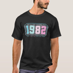 Camiseta 40th Birthday Ladies Mens 40 Years 1982   32