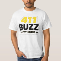 Camiseta 411 Buzz City Guide