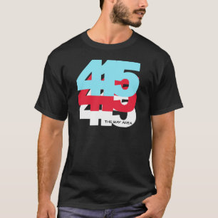 Camiseta 415 Código de área