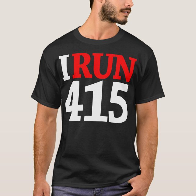 CAMISETA 415 SHIRT/WHT-RED (Anverso)