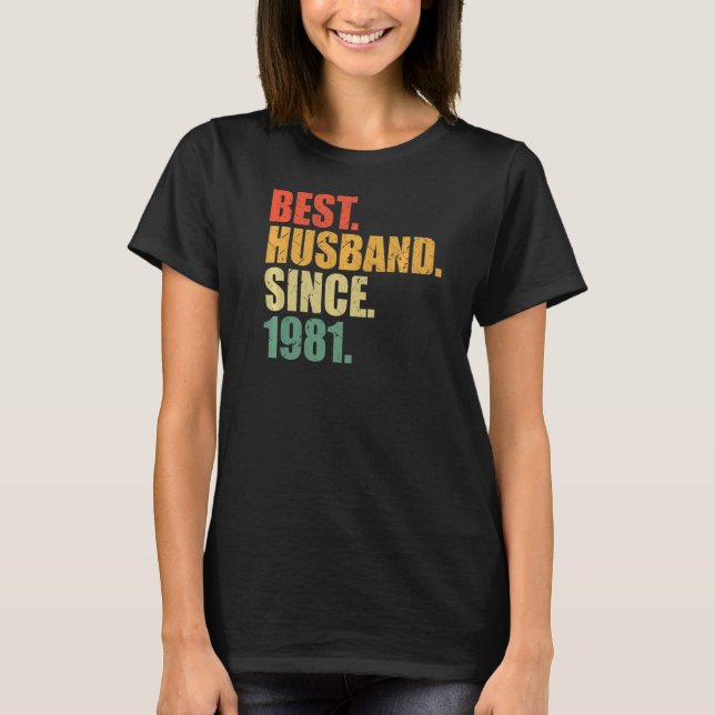 Camiseta 41 años Casado Boda Ruby 41º Boda Anniver (Anverso)