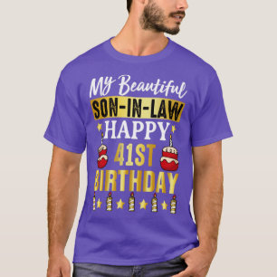 Camiseta 41 años de edad en la ley