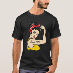 Camiseta 41 Años Junio De 1980 41º Horrendo En Qu