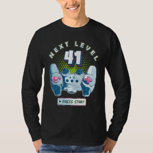 Camiseta 41 Controlador de juegos Birthday Gamer Next Level