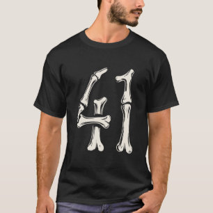 Camiseta 41 Meme Halloween Esqueleto 4 1 Meme Divertido Cua