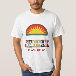 Camiseta 41.o Universidad del BCT de la infantería de la