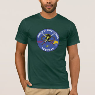 Camiseta 41 Pantsergenie Bataljon 13 Mechbrig Veteraan