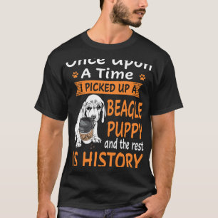 Camiseta 41 Una Vez A Una Cachorra Beagle
