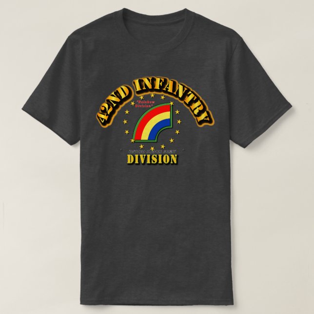 Camiseta 42ª División de Infantería División Arcoiris (Diseño del anverso)