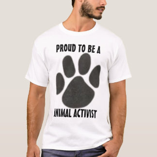 CAMISETA 4233078725, ORGULLOSO SER A, ACTIVISTA ANIMAL