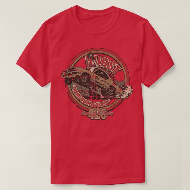 Camiseta 426 Oso Hemí de una Cuda Barracuda (Diseño del anverso)