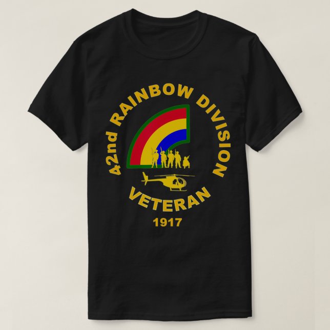 Camiseta 42.ª División Arcoiris (Diseño del anverso)