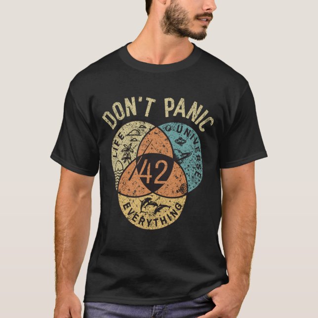 Camiseta 42 Answer To Life The Universe And Everything Don' (Anverso)