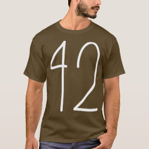 Camiseta 42 La respuesta a la vida el universo y todo