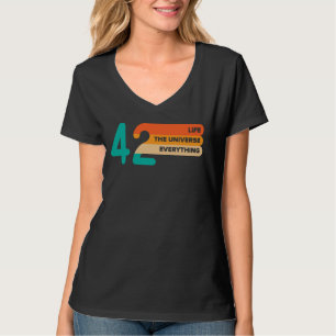 Camiseta 42 La Respuesta A La Vida El Universo Y Todo