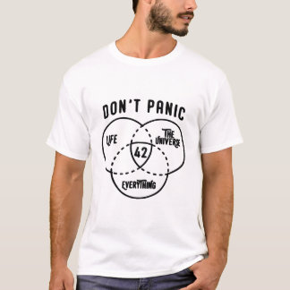 Camiseta 42 la respuesta Guía del autoestopista galáctico