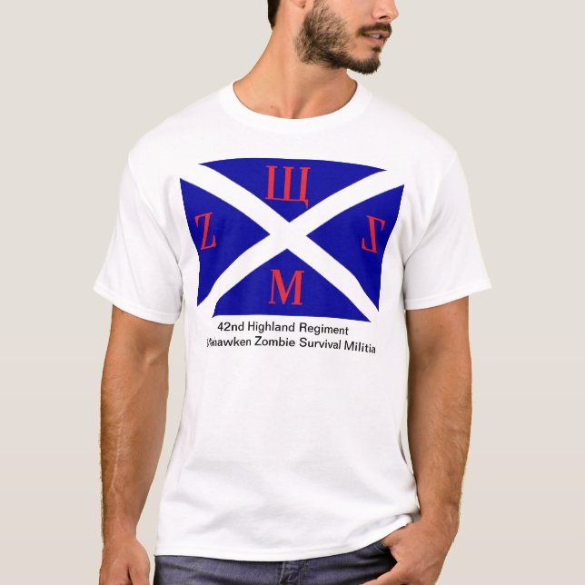 Camiseta 42.o Regimiento WZSM de la montaña (Anverso)