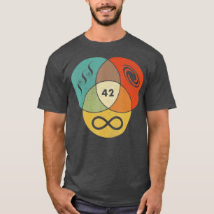 Camiseta 42 Respuesta a la vida el universo y todo lo graci