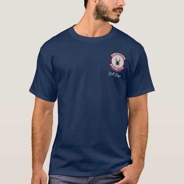 Camiseta 430o TFS, Nellis AFB (camisa oscura) (Anverso)