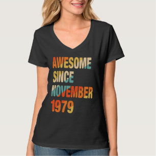Camiseta 43.ª festividad desde noviembre de 1979 43 años