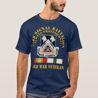 Camiseta 43.ª señal Batallón fríoVeterano DUI w FRÍO SVC X