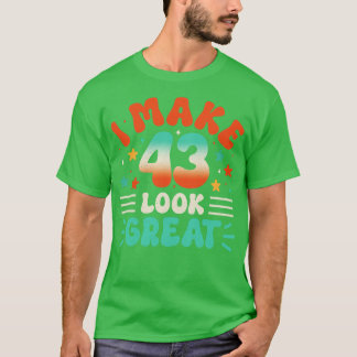 Camiseta 43.º cumpleaños 1