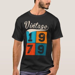 Camiseta 43 Años De Edad Para Hombres Mujeres En Vintage De