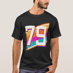 Camiseta 43Th Birthday Vintage POP Retro Vintage 1979