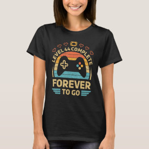 Camiseta 44º aniversario Boda Video Gamer Nivel 44 Comp