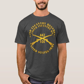 Camiseta 442º Regimiento de Infantería 100º Batallón de Inf