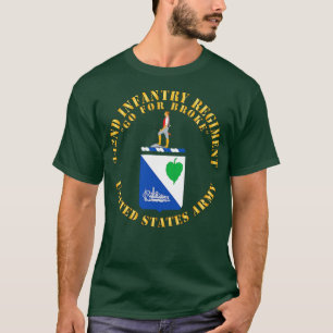 Camiseta 442º Regimiento de Infantería COA Ir por Broke X