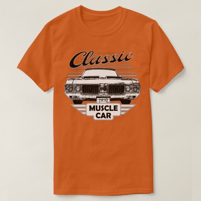 Camiseta 442 Classic American Muscle 70s (Diseño del anverso)