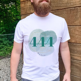 Camiseta 444 Afirmación de protección divina por número de
