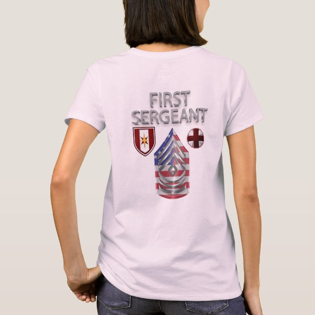 Camiseta 44.ª Brigada Médica Primer Sargento (Reverso)