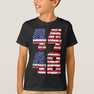 Camiseta 44-48 Obama Para Presidente '28 2028 4 de Juli