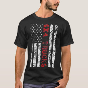 Camiseta 44 Camiones Bandera Americana Premium