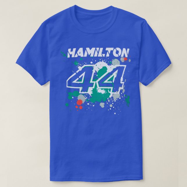 Camiseta 44 Hamilton (Diseño del anverso)