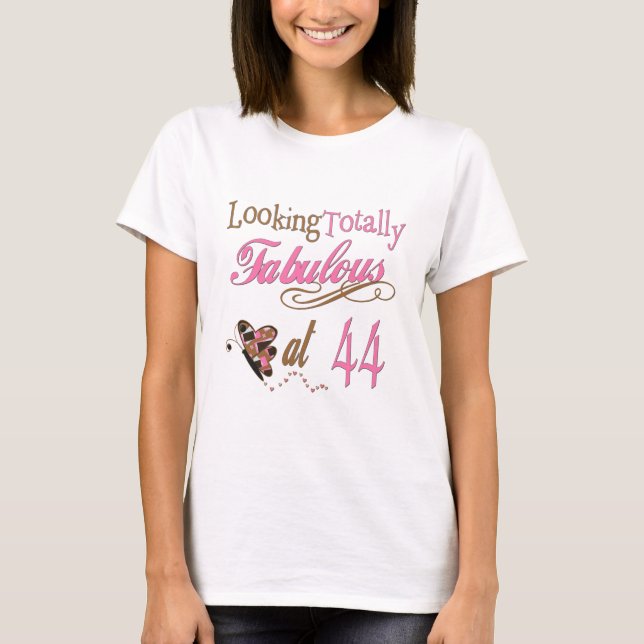 Camiseta 44.o Regalos de la fiesta de cumpleaños (Anverso)