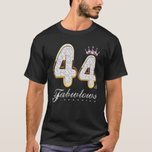 Camiseta 44 y fabuloso Diamante C de 44 años de edad