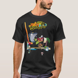 Camiseta 44Zig Y Sirenita Sharko, Regalo Gracioso Para Niño