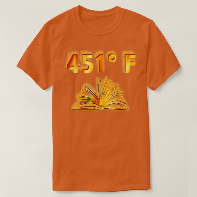 Camiseta 451 Fahrenheit Long Sleeve (Diseño del anverso)