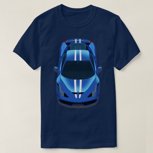 Camiseta 458 Caballos Especiales (Diseño del anverso)