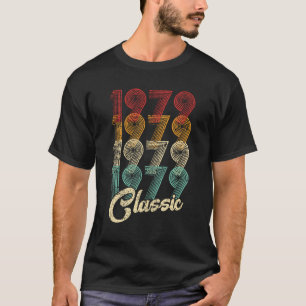 Camiseta 45.ª Regalo de cumpleaños Clásico 1979 45 años de